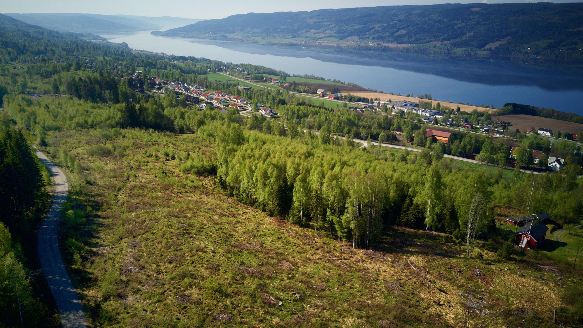 Klinkenbergtoppen,dronefoto