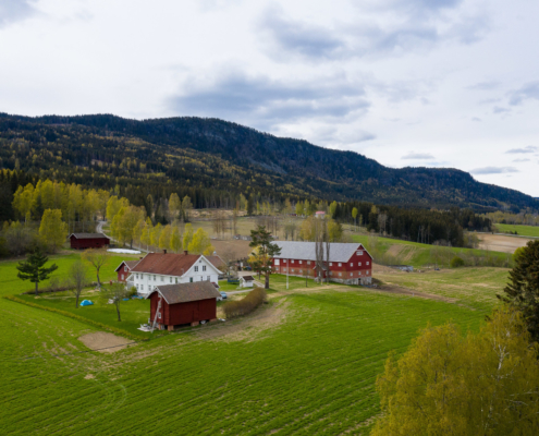 Setton Gård sett fra luften