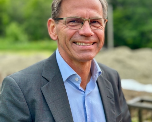 Portrett av adm. dir. Jakob Rud i Varig Hadeland